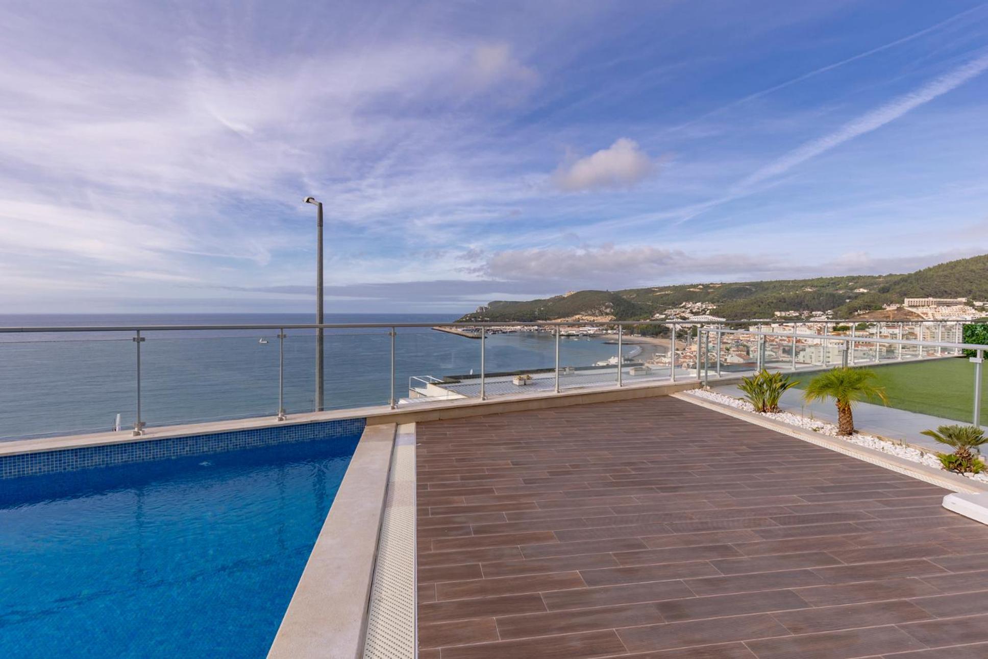 Cliffs Apartment - Astonishing View Over Sesimbra Bay By Trip2Portugal 외부 사진