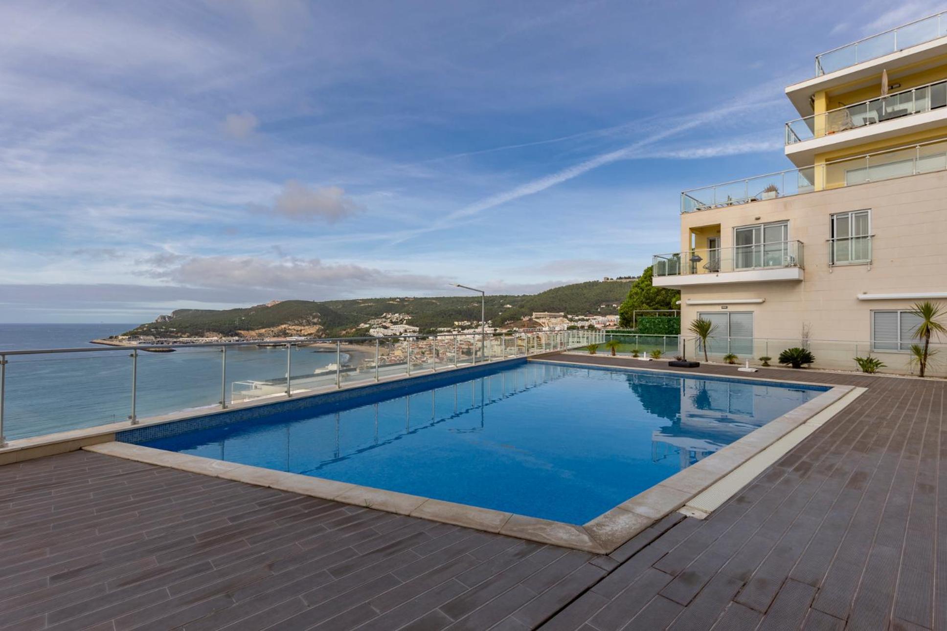 Cliffs Apartment - Astonishing View Over Sesimbra Bay By Trip2Portugal 외부 사진
